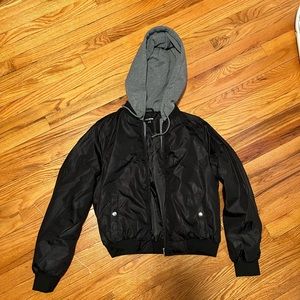 Womens fashion nova zip up coat